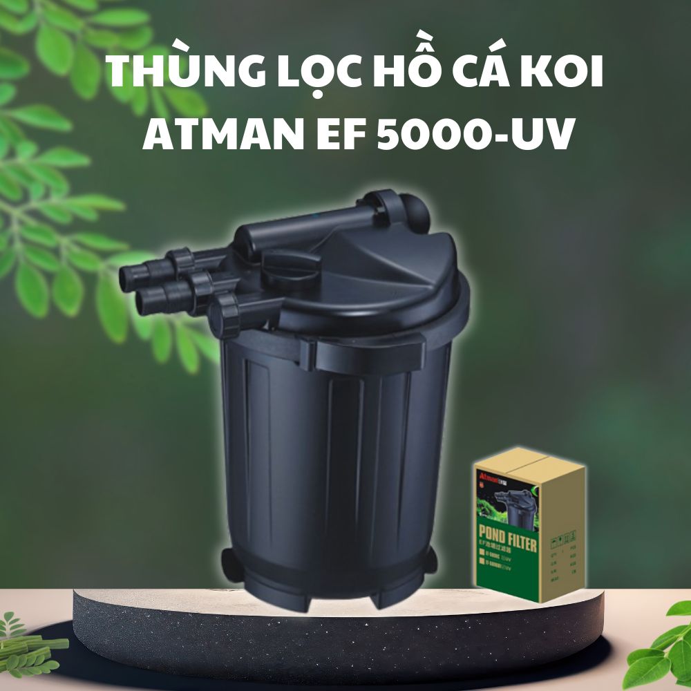 Thùng Lọc ATMAN EF 5000UV - Thùng Lọc Hồ Cá Koi
