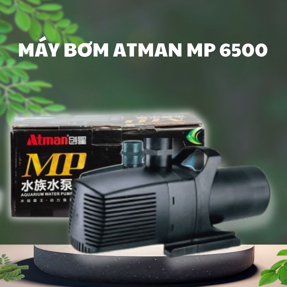 9 5 Máy bơm Atman MP 6500 cho hồ cá Koi