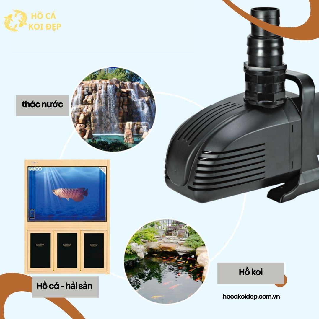 14 1 Công dụng máy bơm đẩy sobo wp