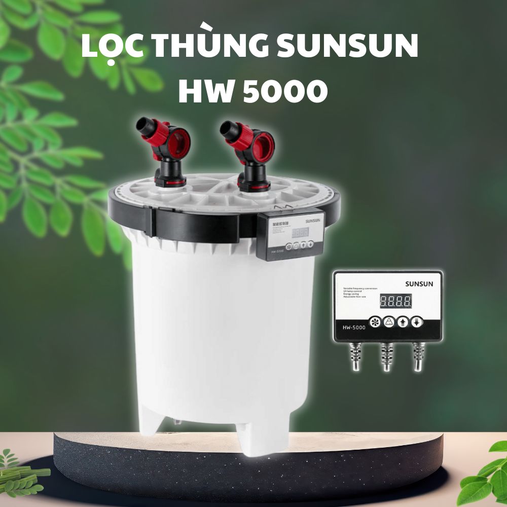 2 13 Lọc thùng SunSun HW 5000