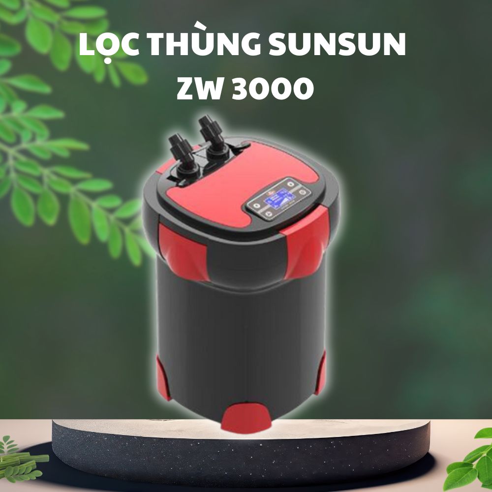 loc thung zw 3000 Lọc thùng Sunsun ZW 3000 với thiết kế sang trọng