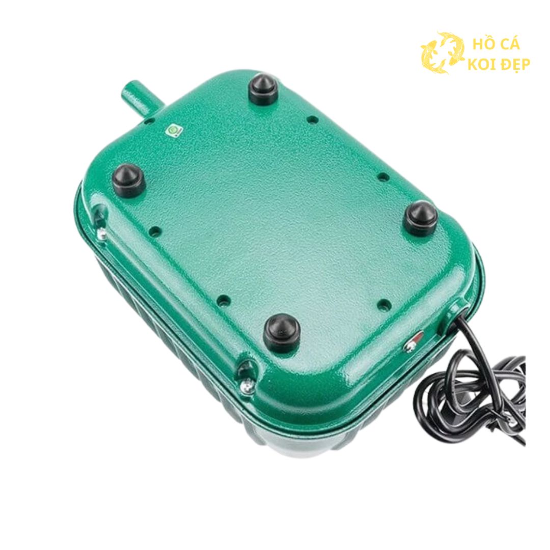 Chân đế cao su giúp máy êm và ít rung