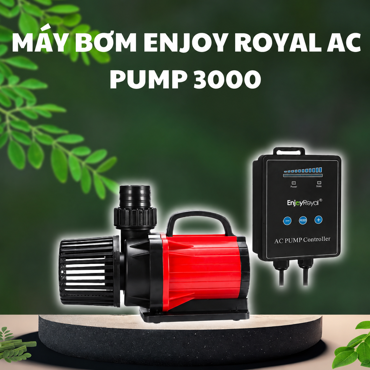 Máy Bơm Hồ Cá Koi Enjoy Royal AC Pump 3000