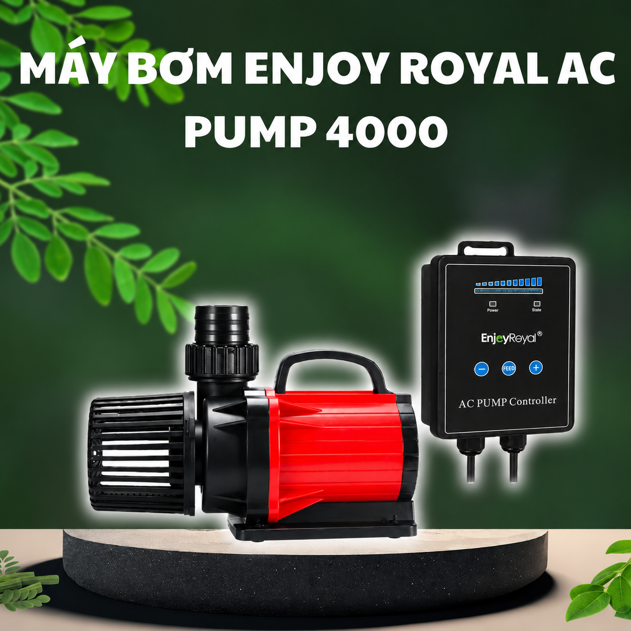 Máy Bơm Hồ Cá Koi Enjoy Royal AC Pump 4000