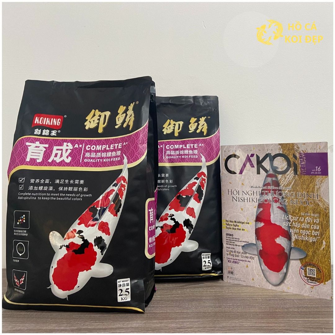 Cám dễ tiêu hóa, không tạo dầu mặt hồ