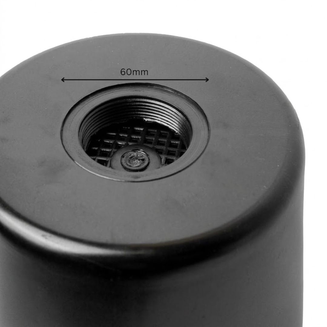 Đầu nối với ống ren ngoài 60mm