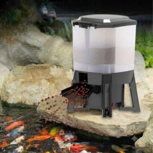 Máy Cho Cá Ăn Tự Động Sunsun Grech CFF106 8 Mua ngay tại Hồ Cá Koi Đẹp
