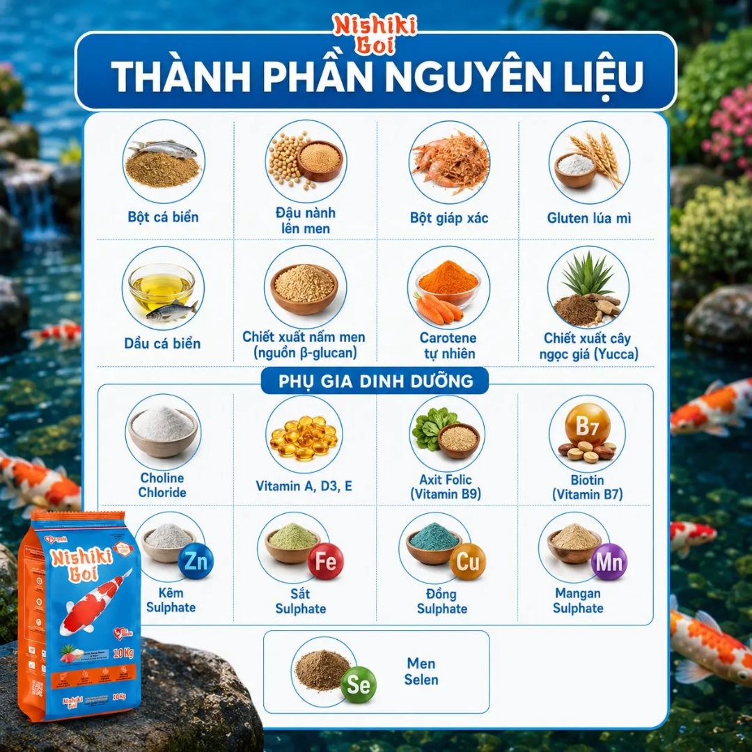 Thành phần nguyên liệu trong cám