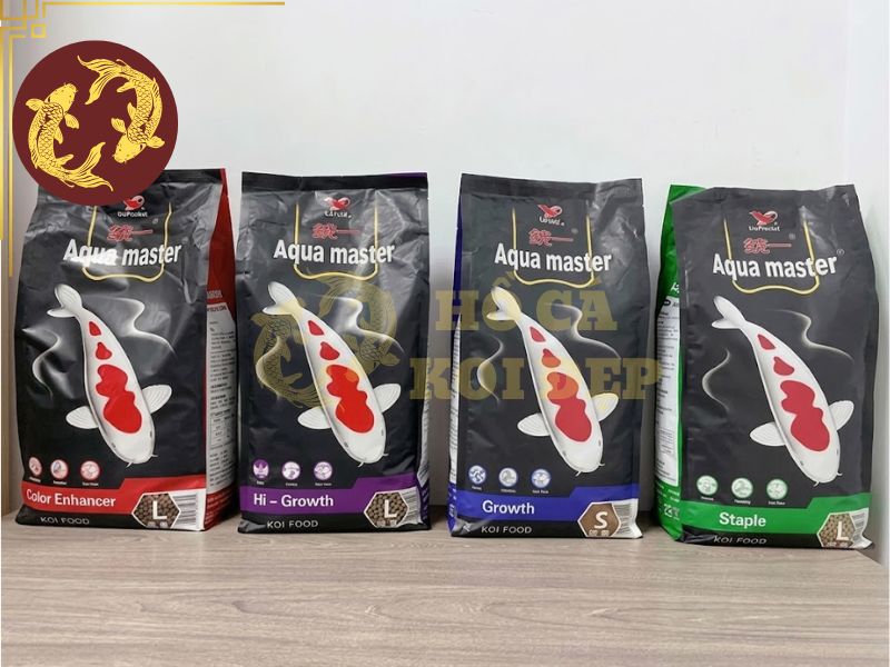 Cám Cá Koi NISHIKI GOI Siêu Tăng Trưởng 10kg Size L 3 Các dòng cám cá koi phổ biến nhất