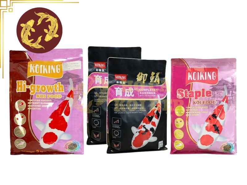 Cám Cá Koi NISHIKI GOI Siêu Tăng Trưởng 10kg Size L 7 Cám KoiKing