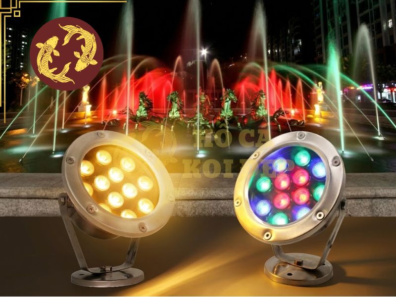 Đèn LED Âm Nước 6W Màu Vàng 2 Đèn âm nước tăng tính thẩm mỹ và tạo ra các hiệu ứng đẹp mắt