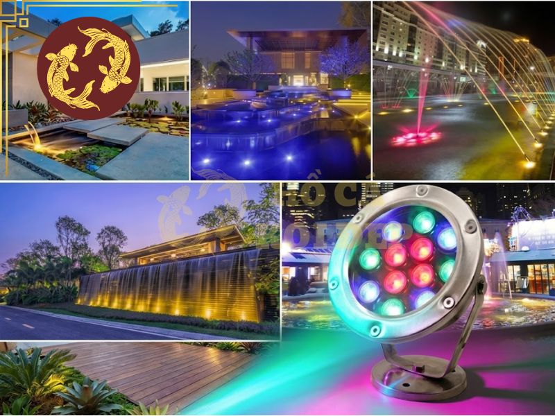 Đèn LED Âm Nước 6W Màu Vàng 5 Thắc mắc về đèn âm nước hồ cá