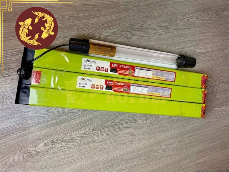 Đèn UV Fort DI 20W - 20W; 28cm 2 Đèn UV hồ cá koi Baoyu BY186 là một trong các dòng đèn được ưa chuộng
