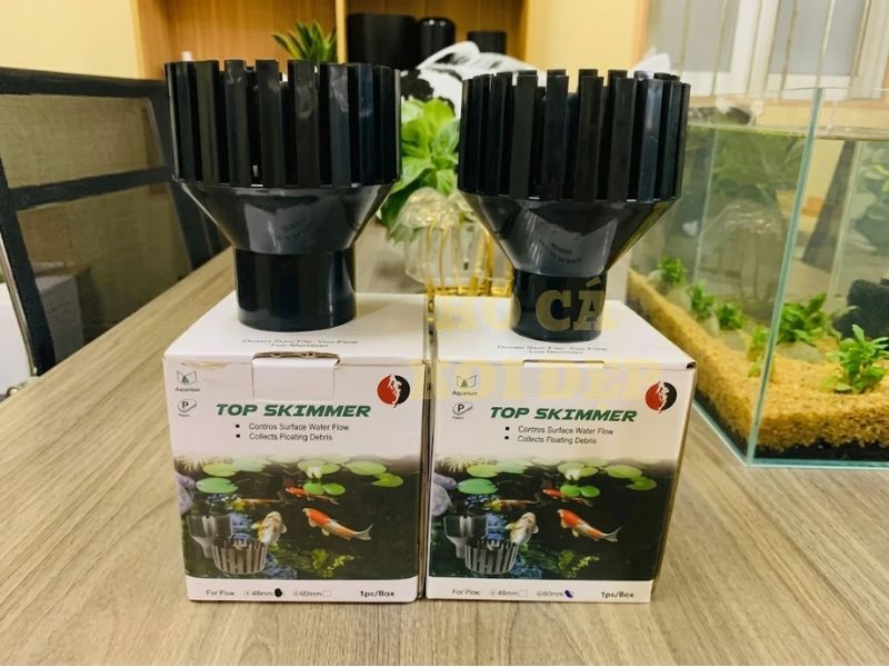 Hút Mặt Hồ Koi Pond Master D200; 18cm; 48mm 3 Hút mặt giúp bảo vệ và duy trì chất lượng nước hồ cá