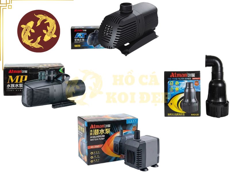 Máy Bơm Atman MP 6500 - 85W; 6500L/h; 4.0M 3 Các dòng máy bơm Atman phổ biến hiện nay