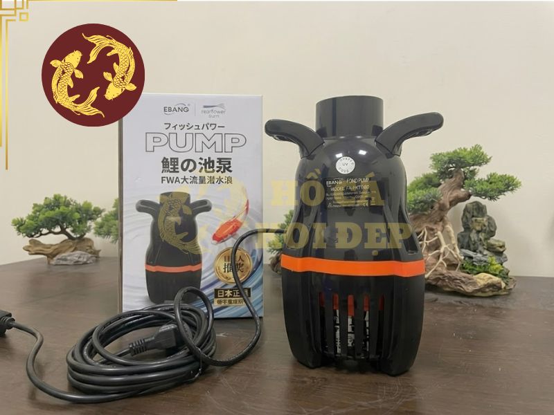 Máy Bơm Luồng Ebang FW-A12000 - 12.000L/H, 30W, Φ 75mm 3 Máy bơm phù hợp nhiều loại hồ và hệ thống lọc