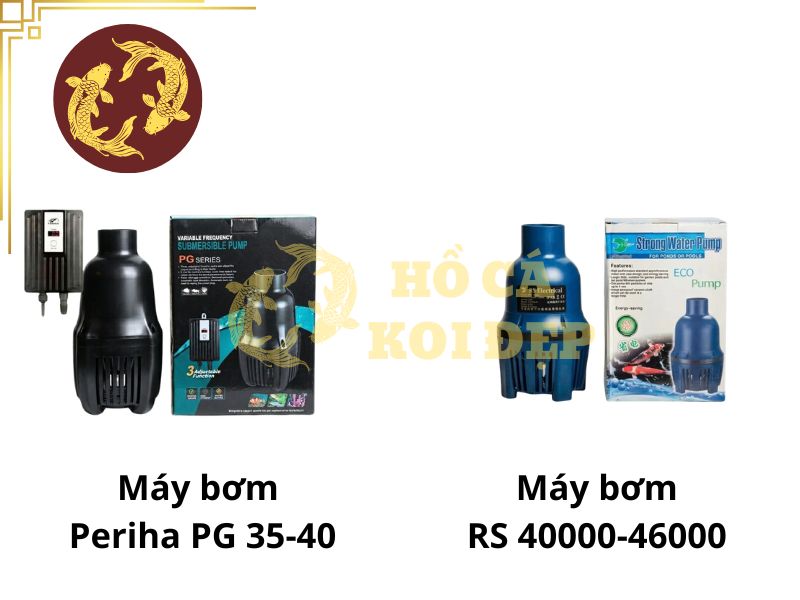 Máy Bơm Tạt Hồ Cá Koi Periha PG 35 - ∅75; 220-240V 12 Máy bơm hồ cá koi Periha PG 35-40 hay RS 40000-46000 là ví dụ phù hợp cho hồ 10m3