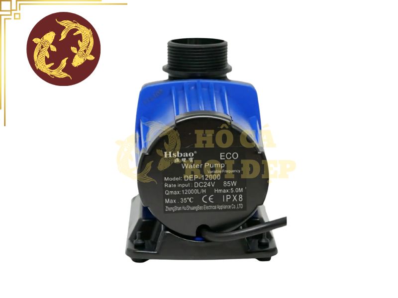 Máy Bơm HSBAO AEP-6000 - 55W; 6.000L/H; 4,5M 6 Cần kiểm tra các thông số máy bơm khi lựa chọn