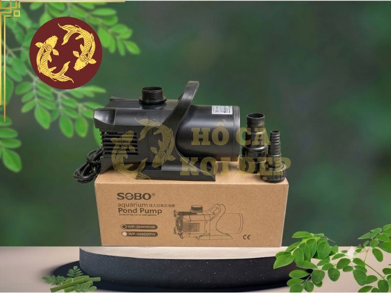 Máy Bơm Hồ Cá Koi SOBO WP-20000 – 400W; 20000L/h 1 Máy bơm Sobo phù hợp cho nhiều loại hộ