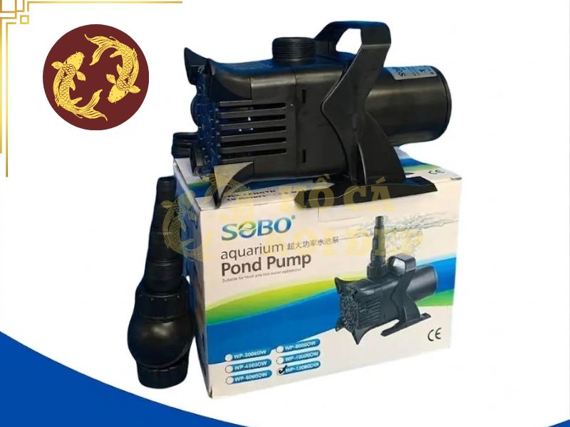 Máy Bơm Hồ Cá Koi SOBO WP-20000 – 400W; 20000L/h 2 Thiết kế đẹp mắt và không gây ồn