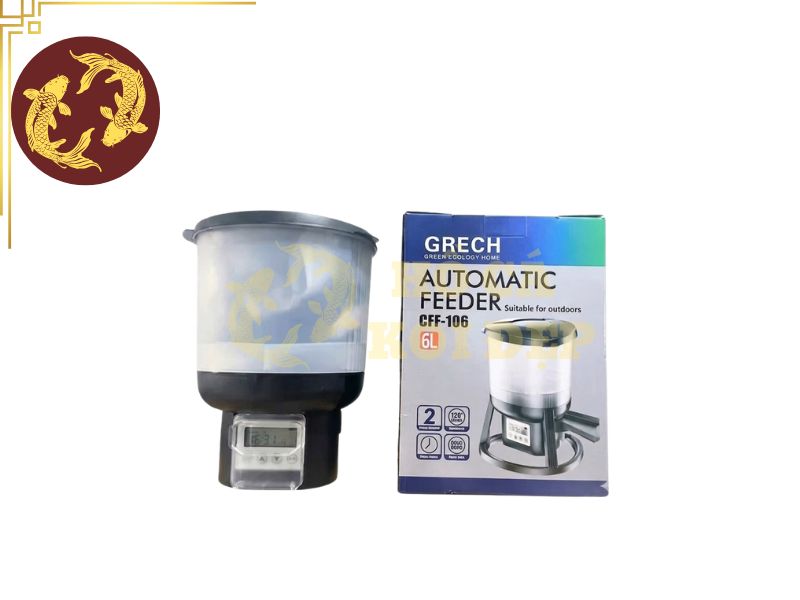 Máy Cho Cá Ăn Tự Động Sunsun Grech CFF206 3 Tùy thuộc vào loại cá mà điều chỉnh chế độ hợp lý