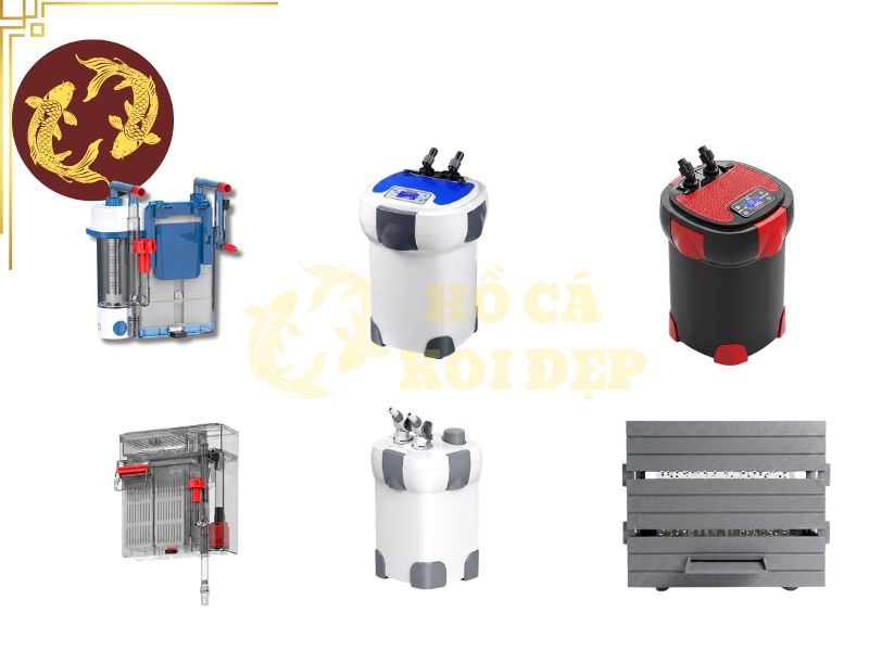 Thùng Lọc ATMAN EF 4000UV - 5000-8000L/h; 21.5L; 35cm 3 Một số thiết bị lọc hồ cá với các chỉ số vượt trội