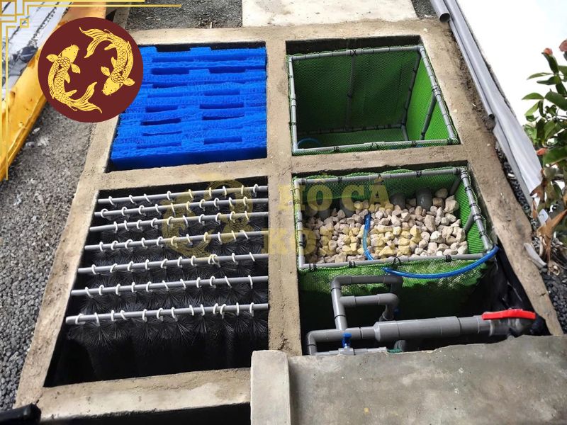 Đá Lông Vũ (Nham Thạch Trắng) (Bao 20kg) 2 Tổng quan về hệ thống lọc hồ cá koi