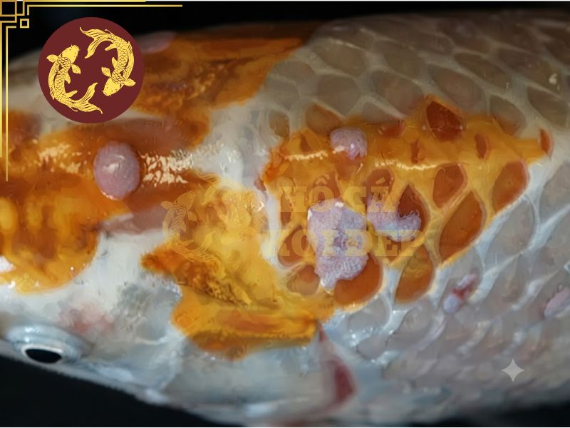 Cá Koi Bị Nấm Trắng: Nguyên Nhân, Dấu Hiệu Và Cách Điều Trị Hiệu Quả 4 Kết hợp quan sát đặc điểm ngoài da lẫn hành vi để nhận diện bệnh