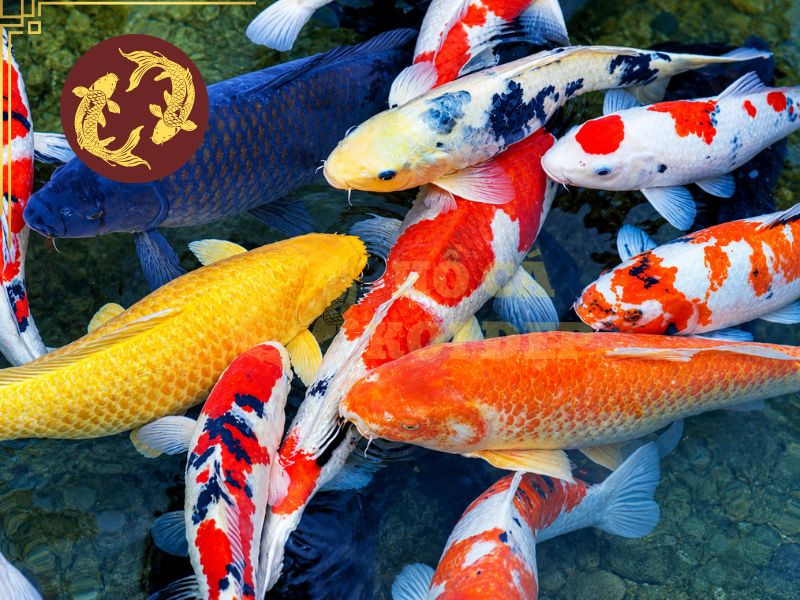 Cá Koi Nuôi Chung Với Cá Gì? Những Loài Cá Phù Hợp Và Lưu Ý Quan Trọng 2 Việc kết hợp cần tìm hiểu để tránh tình trạng dành thức ăn hoặc mang mầm bệnh vào hồ