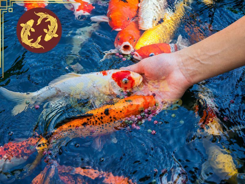 Cho Cá Koi Ăn Ngày Mấy Lần Là Tốt Nhất? Bí Quyết Giúp Cá Khỏe Và Lớn Nhanh 9 Bên cạnh thời gian, cần đặc biệt chú ý đến loại thức ăn