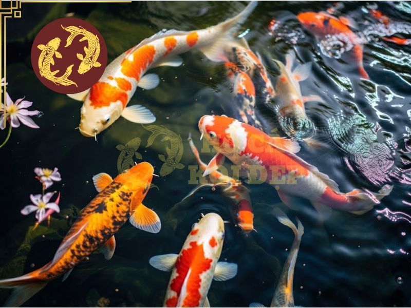 Mua cá koi ở TPHCM: Bí quyết chọn cá đẹp, khỏe và đúng giá 3 Mua cá koi ở TPHCM cần chú ý đến chất lượng hoa văn và màu sắc
