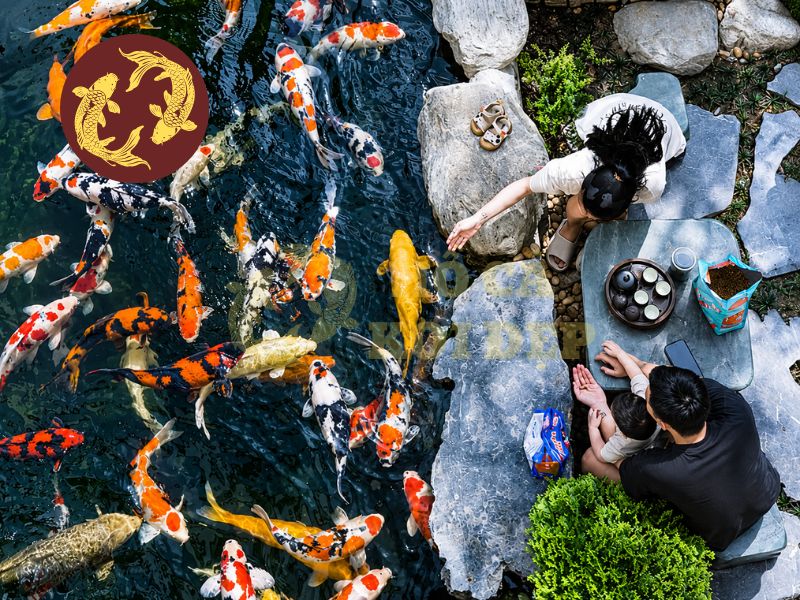 Nuôi Cá Koi Mùa Mưa Thế Nào Để Cá Luôn Khỏe Mạnh? 1 Nuôi cá koi mùa mưa bản chất làm thay đổi chất lượng nguồn nước, khiến cá khó thích nghi hơn