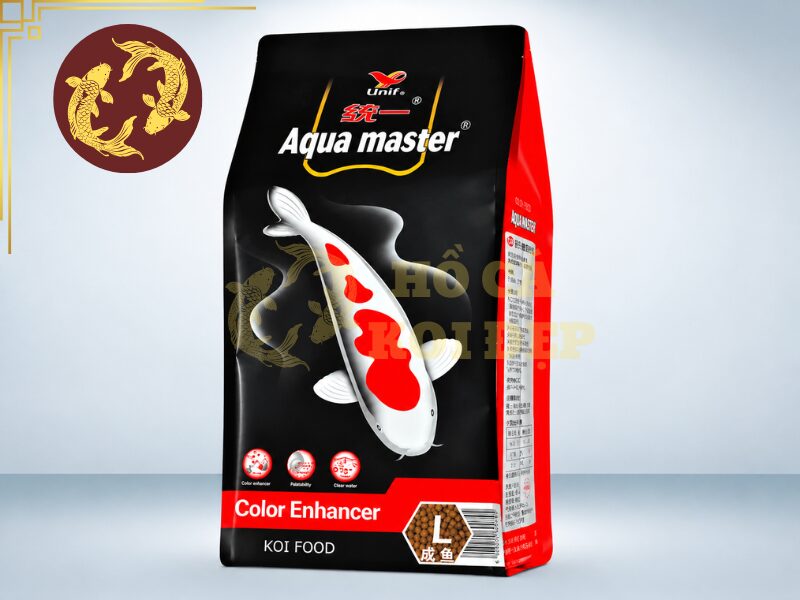 Thức ăn tăng màu cho cá koi: Những điều người mới nuôi cần biết 6 Nên kết hợp với thức ăn dinh dưỡng