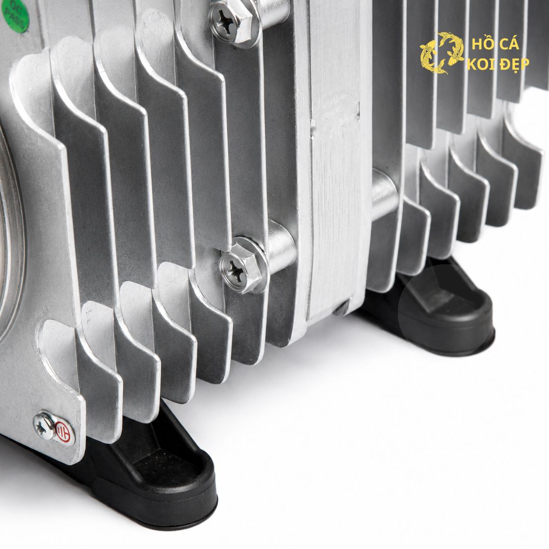 Máy Sủi Oxy Hailea ACO-009D - 135W; 125L/P; 12 Vòi 10 Tích hợp chân đế cao su chống ồn