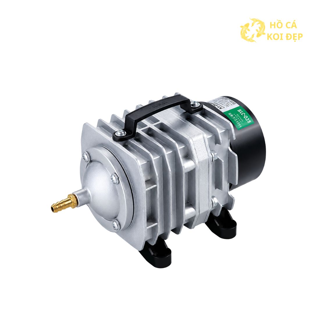 Máy Sủi Oxy Hailea ACO-009D - 135W; 125L/P; 12 Vòi 9 Thiết kế vỏ hợp kim chắc chắn