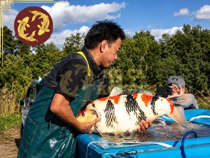 Top Các Trại Koi Nổi Tiếng Nhật Bản Người Chơi Koi Không Thể Không Nhắc Tới 6 Isa Koi Farm (伊佐養鯉場)