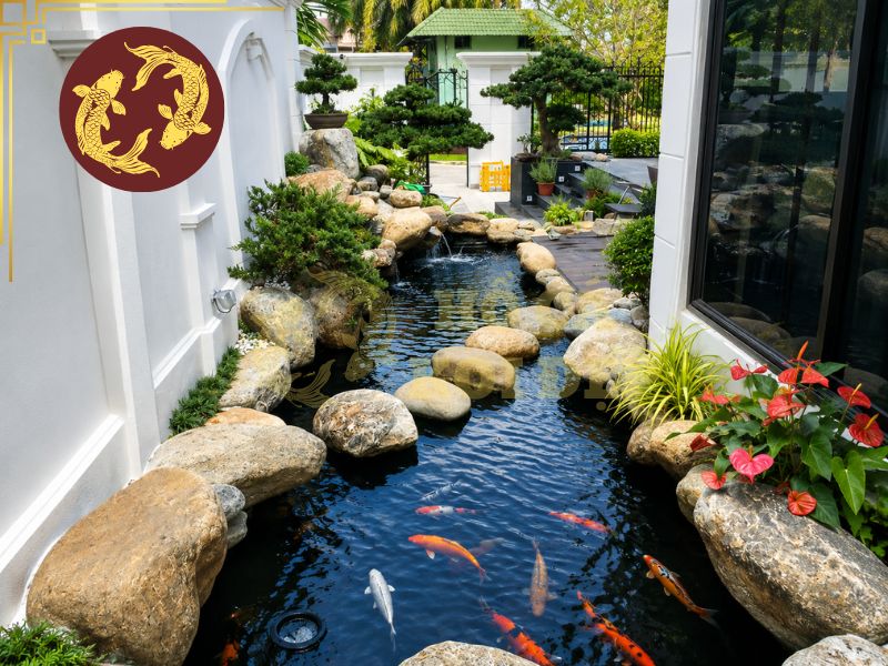 Chi phí làm hồ cá koi: Cách dự toán ngân sách trước khi thi công 5 Vật liệu sử dụng quyết định trực tiếp đến độ bền và tuổi thọ của công trình