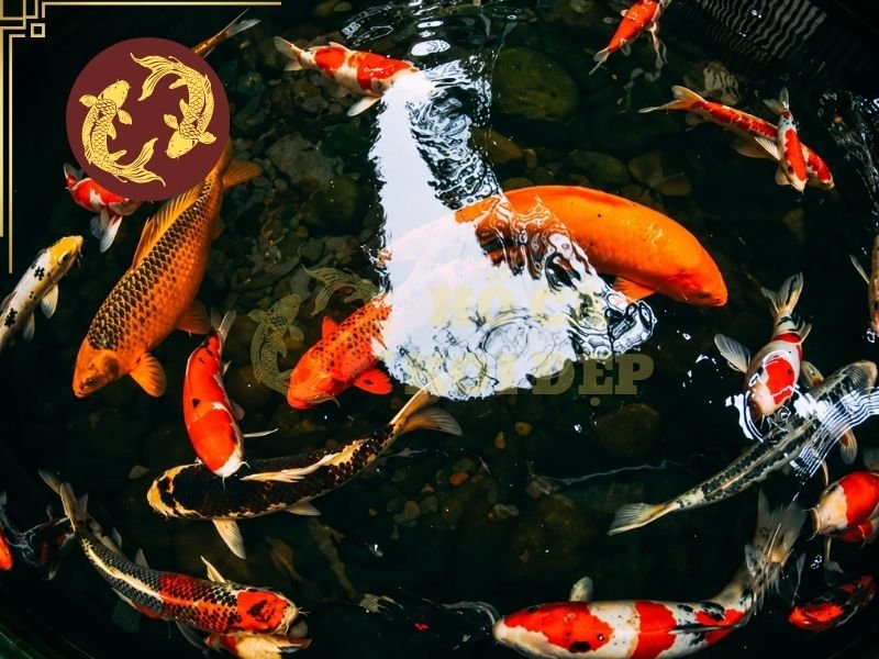 Dòng Cá Koi Lớn Nhanh Nhất: Yếu Tố Nào Quyết Định Tốc Độ Tăng Trưởng? 2 Chagoi và Karashi là hai trong các dòng cá koi lớn nhanh nhất