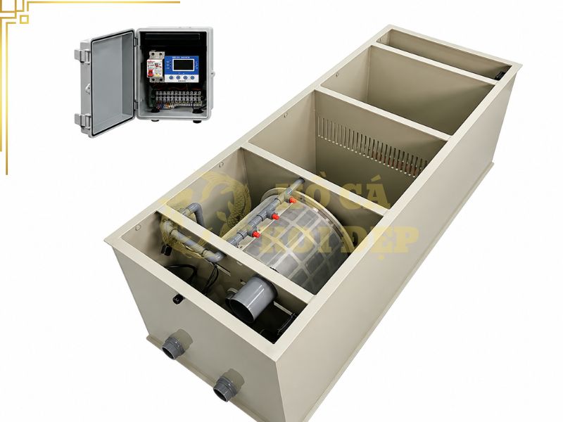 Cấu Tạo Drum Filter Và Nguyên Lý Hoạt Động Chi Tiết 2 Thân drum thường được chế tạo từ vật liệu có khả năng chịu nước và chống ăn mòn