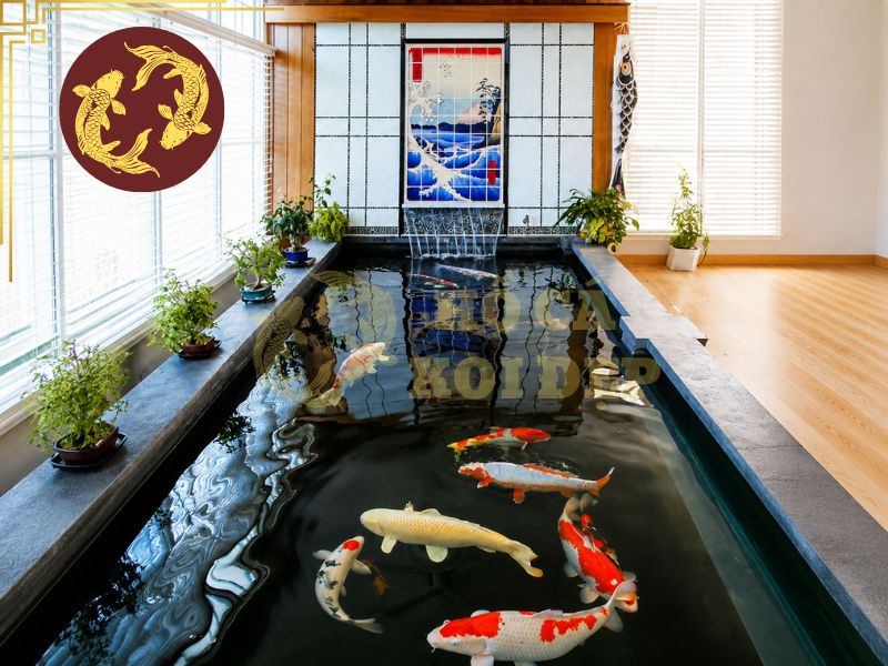 Hồ cá koi trong nhà: Giải pháp kiến tạo không gian sống đẳng cấp 7 Tính toán sai mật độ khiến chất lượng nước mau xuống cấp