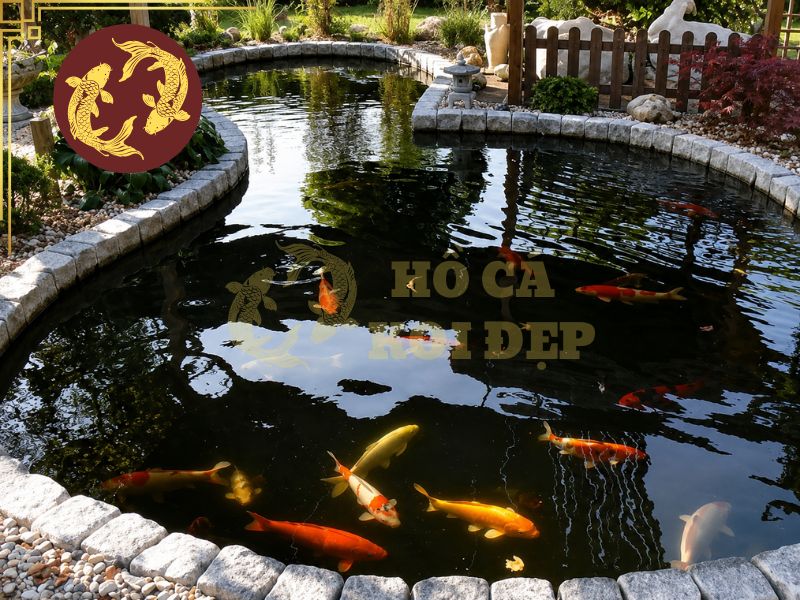 Hướng Đặt Hồ Cá Koi Theo Phong Thủy Tốt Nhất 6 Không nhất thiết phải cố định hồ theo một hướng nếu vị trí đó khiến hồ thiếu ánh sáng, khó thi công hoặc ảnh hưởng đến sinh hoạt.