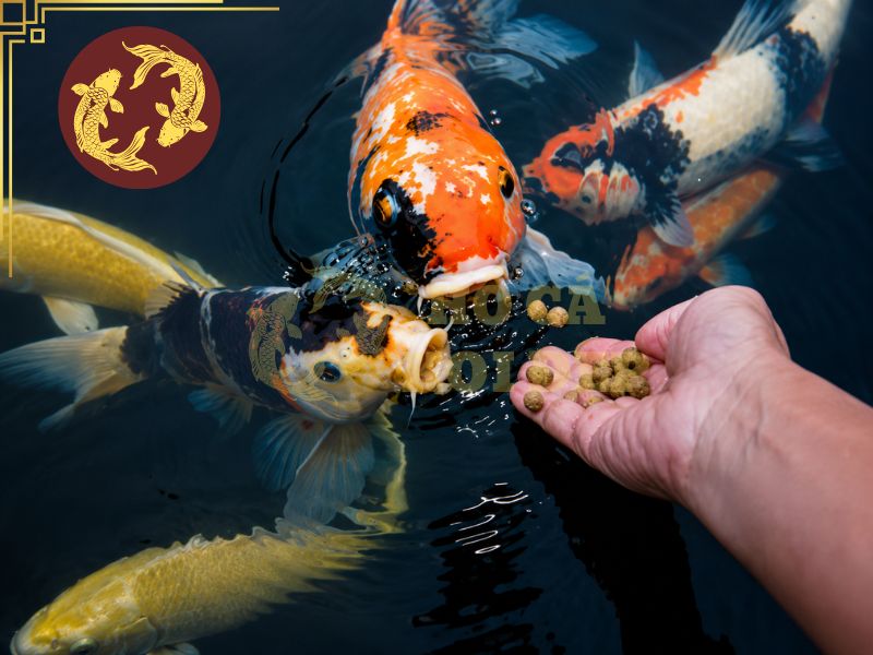 Kháng sinh cho cá koi: Khi nào nên dùng và những sai lầm cần tránh 5 Thức ăn đã trộn kháng sinh vào cám nên được sử dụng ngay trong ngày