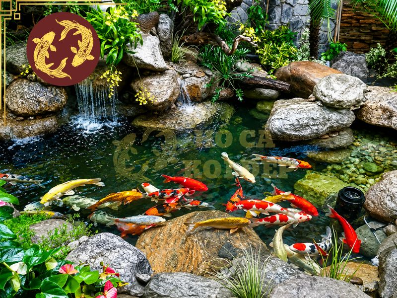 Kích thước hồ cá koi lý tưởng cho sân vườn, biệt thự và nhà phố 8 Nếu hồ được xây trên sân thượng hoặc khu vực có giới hạn về kết cấu, việc tính toán tải trọng là yêu cầu bắt buộc