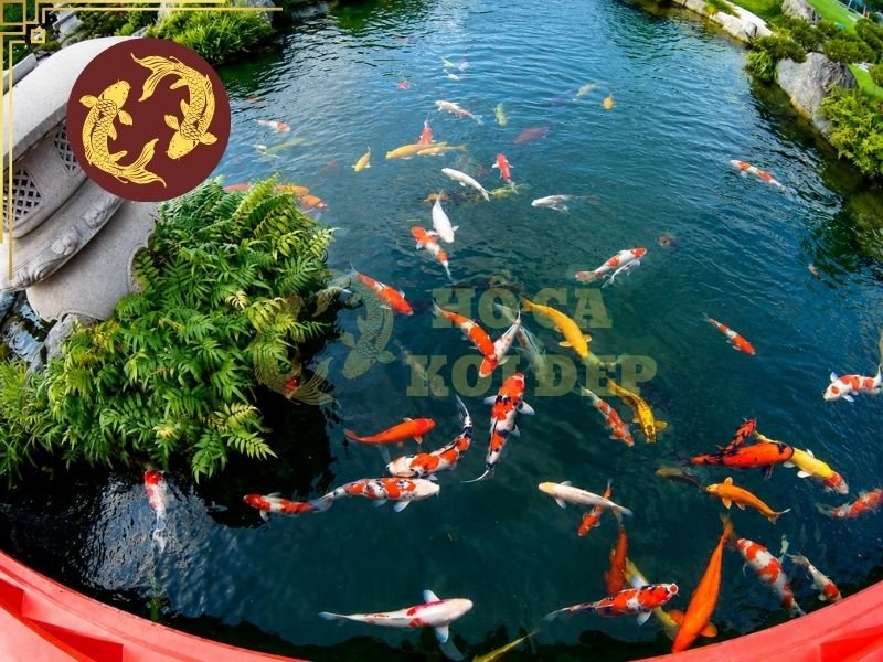 Lọc Hồ Koi Không Cần Thay Nước Có Thực Sự Hiệu Quả? 5 Các phương pháp phổ biến gồm ngăn lắng, chổi lọc, mút lọc, bông lọc hoặc thiết bị lọc trống.