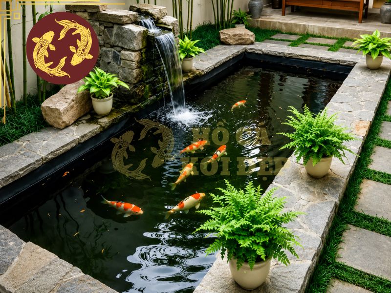 Hướng Dẫn Nuôi Cá Koi Hợp Phong Thủy Cho Gia Chủ: Màu Cá, Số Lượng Và Vị Trí Hồ 8 nuoi ca koi hop phong thuy 9