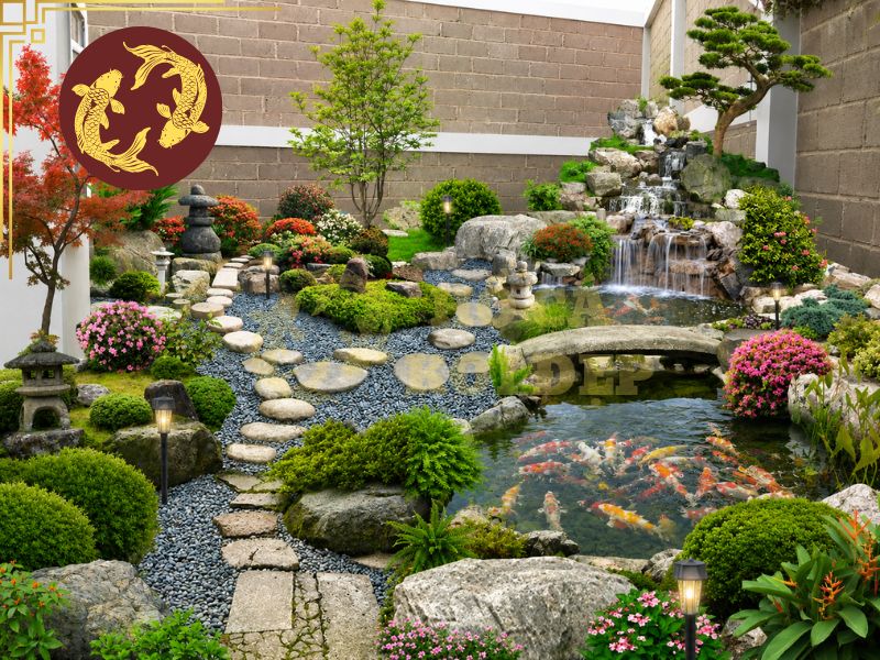 Cách Thiết Kế Sơ Đồ Hệ Thống Lọc Hồ Koi Chuẩn, Tối Ưu 6 Đối với hồ có thể tích từ 5–20m³, nên sử dụng hệ thống lọc nhiều ngăn hoặc lọc thùng rời kết hợp giữa lọc cơ học và lọc sinh học