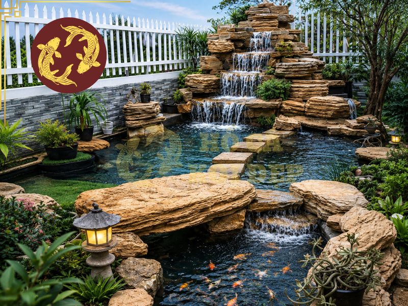 Thiết kế hồ cá koi: Nguyên tắc, tiêu chuẩn và những điều cần biết 1 Thiết kế hồ cá koi bài bản cũng giúp giảm đáng kể chi phí sửa chữa, nâng cấp và bảo dưỡng