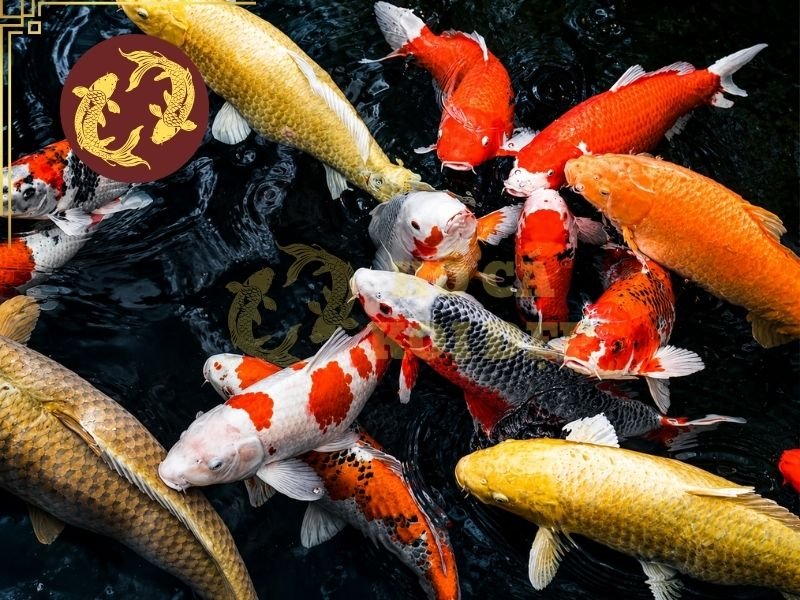 Tổng Hợp Thuật Ngữ Cá Koi Cơ Bản Người Mới Nên Biết 3 Sumi là thuật ngữ chỉ màu đen trên Koi - là màu sắc quan trọng trong nhiều dòng cá,