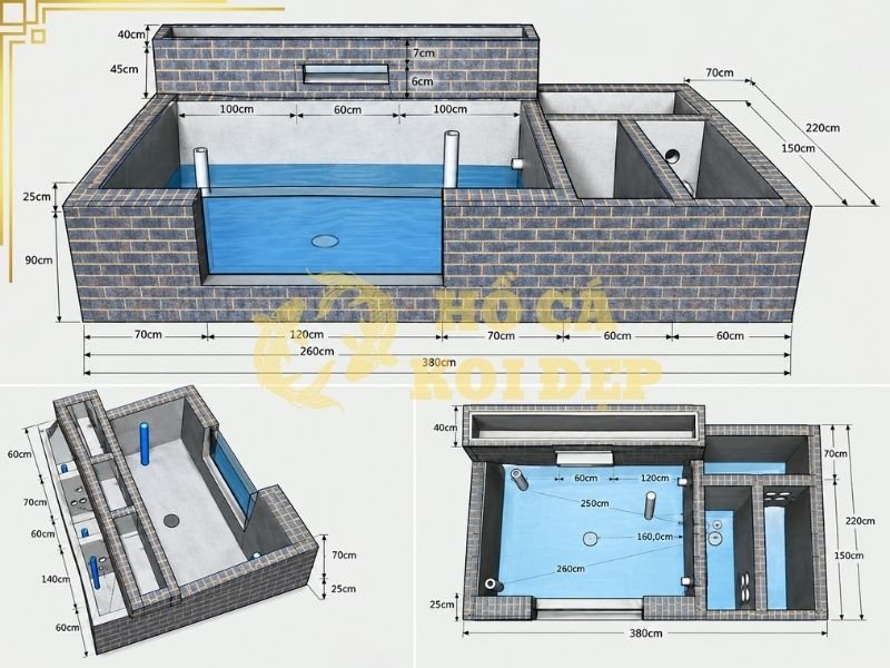 Bản Vẽ Hồ Cá Koi Đẹp: Nguyên Tắc Thiết Kế Và Những Lưu Ý Quan Trọng 7 Những lưu ý quan trọng khi đọc bản vẽ kỹ thuật