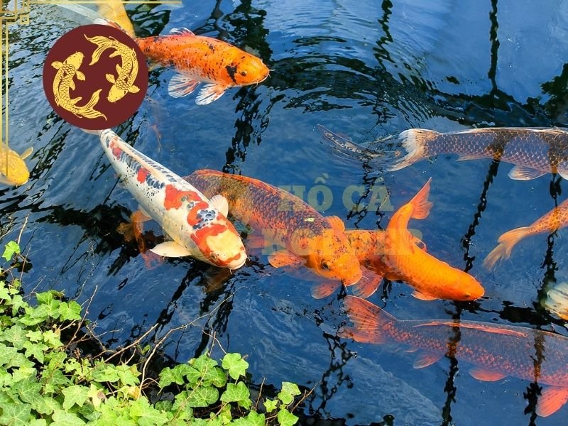 Nhận Biết Dấu Hiệu Cá Koi Khỏe Mạnh Qua Các Đặc Điểm Quan Trọng 3 Một chú Koi khỏe thường có màu sắc tương đối rõ, da sáng và hoa văn thể hiện tốt đặc trưng của dòng cá.